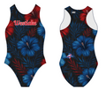 Westlake High School Zip Up Water Polo Suit